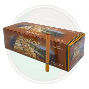 Vera Cruz Nocturne King Size Cigarette Tubes for Roll Your Own Whole Leaf Tobacco Leaf Only